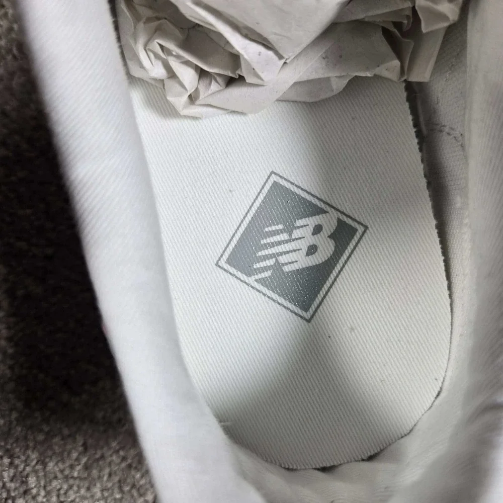 New Balance 791 J.Crew Sneakers White Iridescent Leather Womens 9